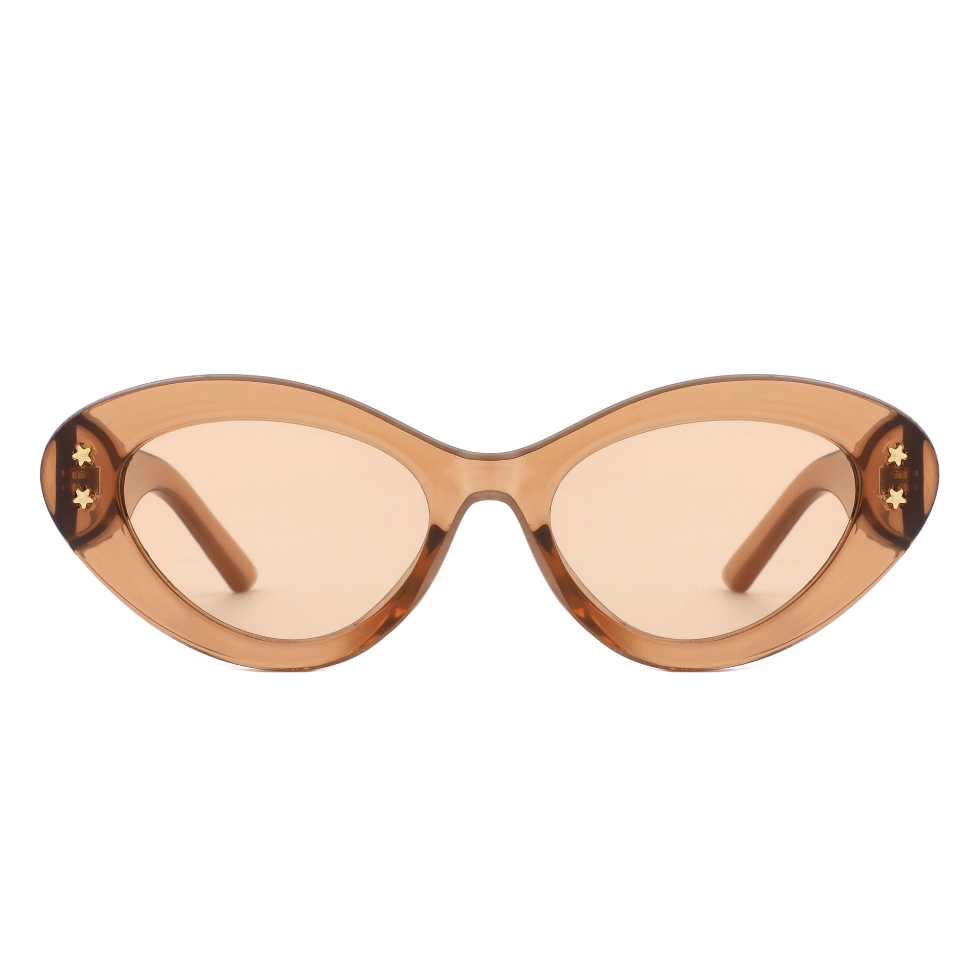 Elandor - Cat Eye Oval Star Designed Sunglasses - Charming Charlie