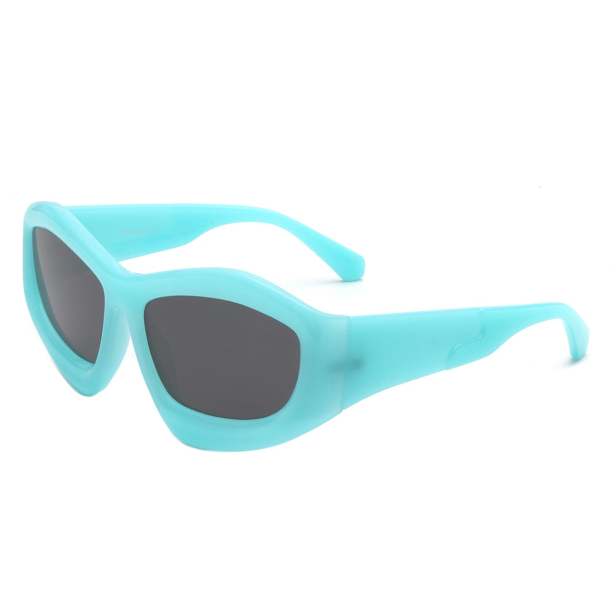 Xaron - Geometric Square Tinted Oversize Chunky Fashion Sunglasses - Charming Charlie