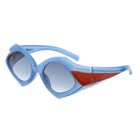 Talor - Geometric Fashion Polygon Triangle Sunglasses - Charming Charlie
