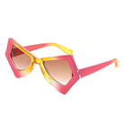 Nymeria - Irregular Sharp Geometric Fashion Women's Sunglasses - Charming Charlie