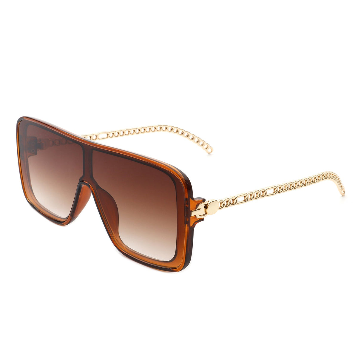 Wildwind - Square Fashion Flat Top Oversize Retro Sunglasses - Charming Charlie