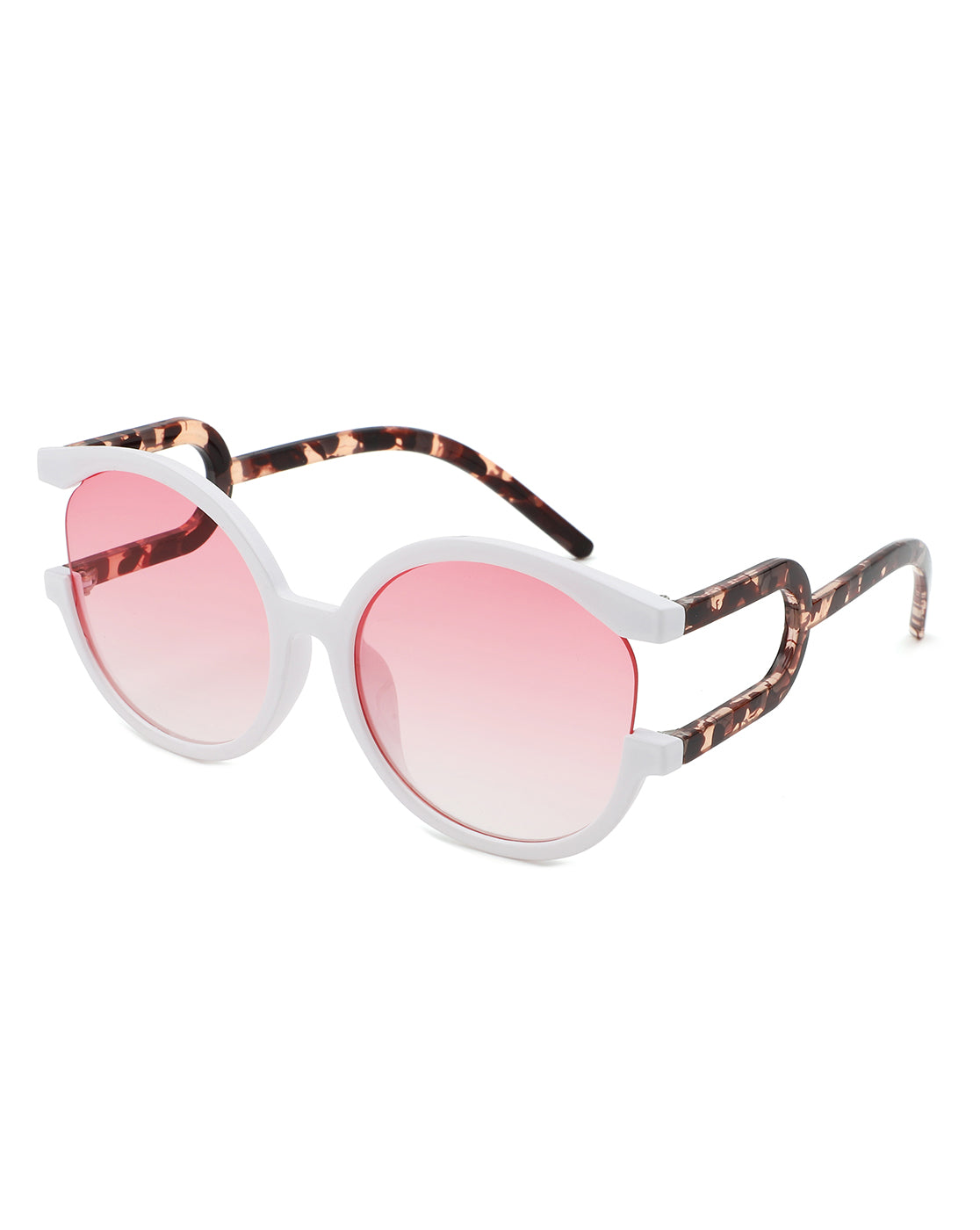 Iloria - Oversized Fashion Irregular Round Sunglasses - Charming Charlie
