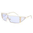 Vortex - Square Wrap-Around Retro Rectangle Fashion Sunglasses - Charming Charlie