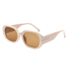 Nexis - Geometric Square Thick Frame Fashion Sunglasses - Charming Charlie