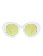 Optic - Round Oval Oversized Women's Fashion Sunglasses - Charming Charlie