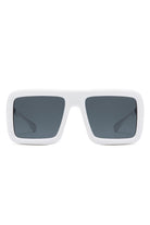 Hype - Oversized Square Flat-Top Women's Fashion Sunglasses - Charming Charlie
