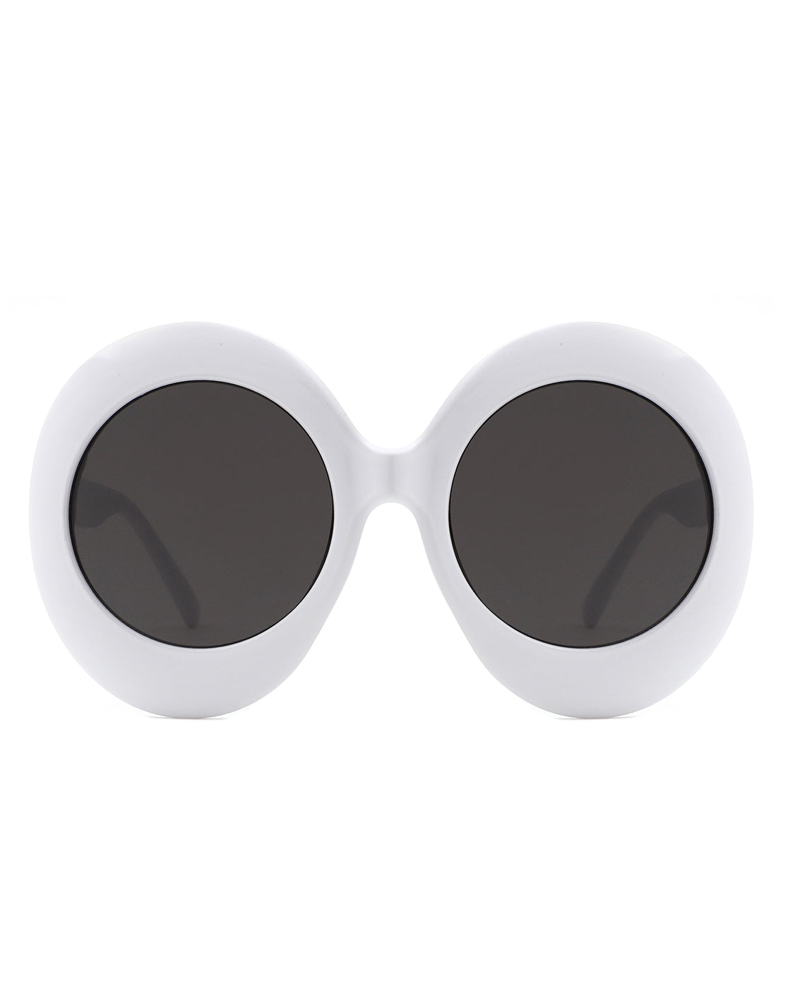 Quest - Oversized Oval Round Women's Fashion Sunglasses - Charming Charlie