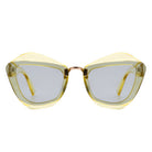 Infernia - Women Square Fashion Irregular Cat Eye Sunglasses - Charming Charlie