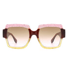 Keen - Women's Fashion Oversized Flat-Top Square Sunglasses - Charming Charlie