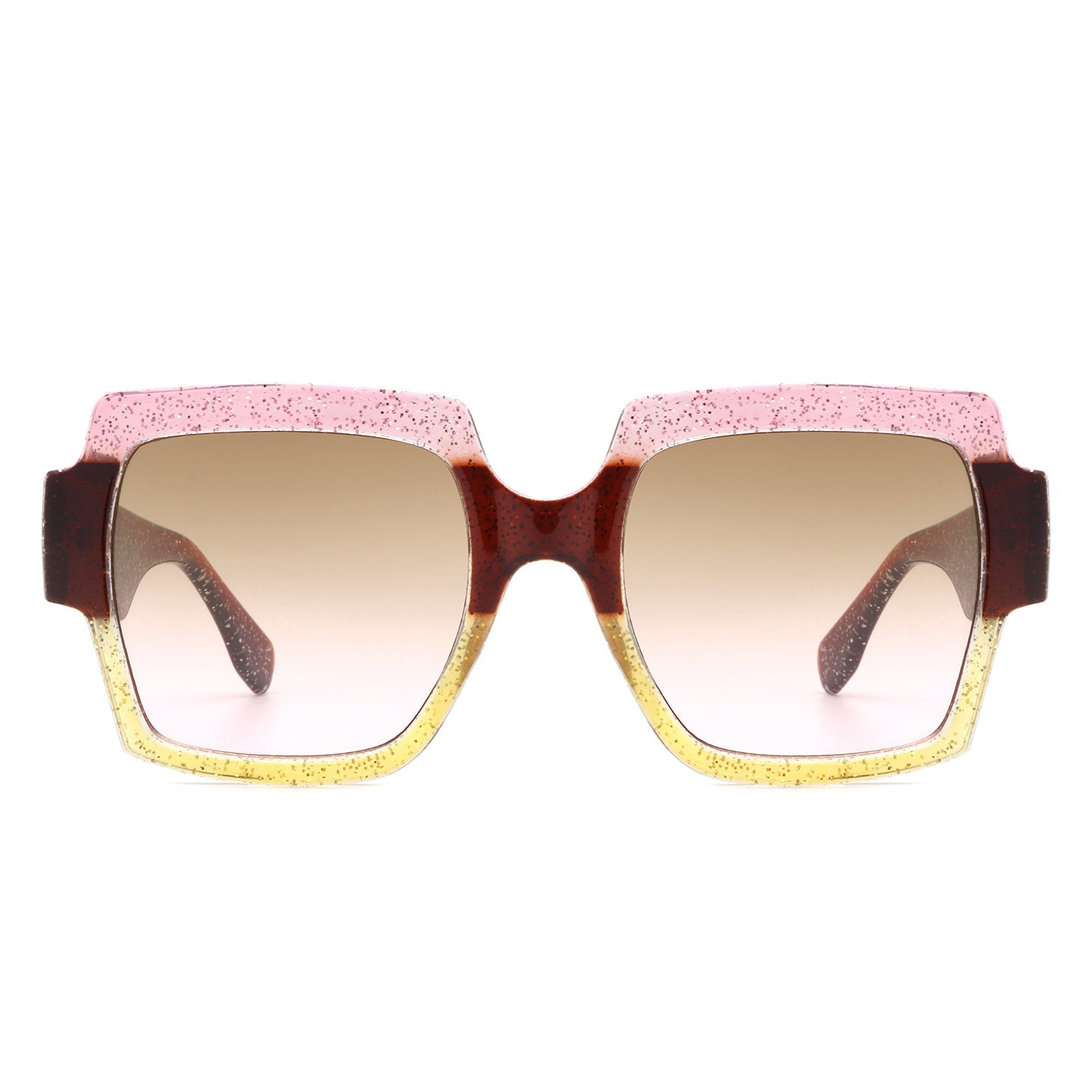 Keen - Women's Fashion Oversized Flat-Top Square Sunglasses - Charming Charlie