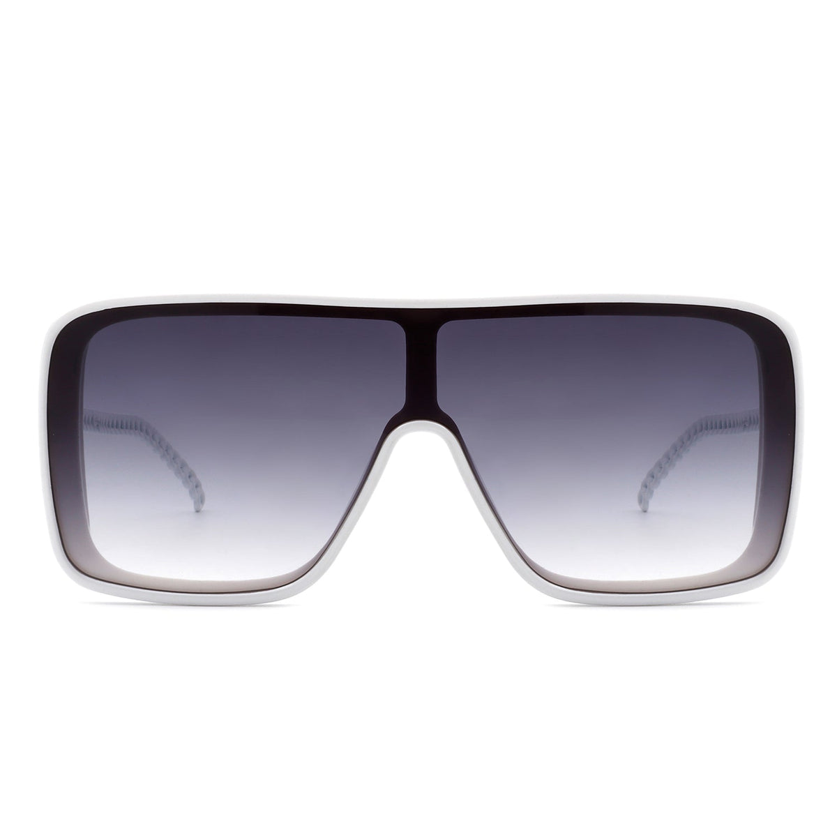 Wildwind - Square Fashion Flat Top Oversize Retro Sunglasses - Charming Charlie