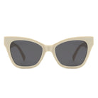 Frastyn - Irregular Oval Sporty Wrap-Around Sunglasses - Charming Charlie