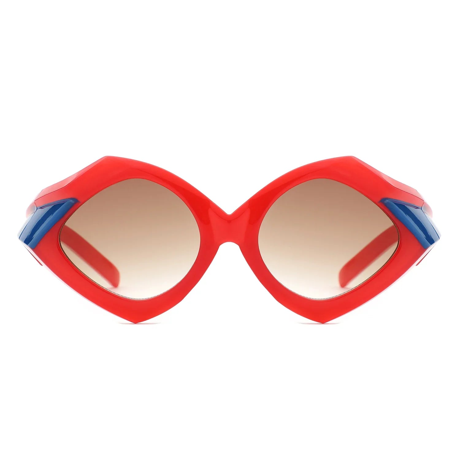 Talor - Geometric Fashion Polygon Triangle Sunglasses - Charming Charlie