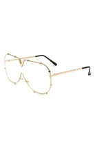 Dazzle - Oversized Luxury Aviator Sunglasses - Charming Charlie
