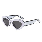 Elandor - Cat Eye Oval Star Designed Sunglasses - Charming Charlie
