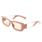Horizonx - Retro Rectangle Narrow Fashion Slim Vintage Square Sunglasses - Charming Charlie