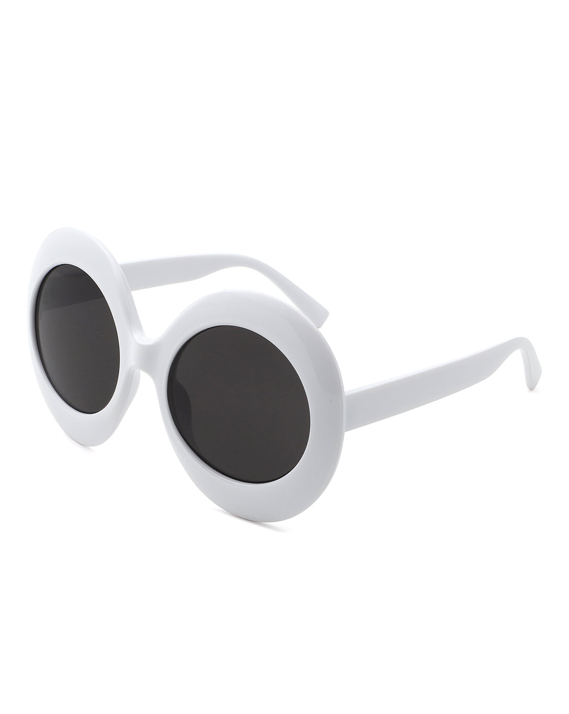 Quest - Oversized Oval Round Women's Fashion Sunglasses - Charming Charlie
