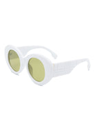 Optic - Round Oval Oversized Women's Fashion Sunglasses - Charming Charlie