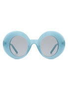 Yoke - Retro Chic Fashion Oversized Round Women's Sunglasses - Charming Charlie