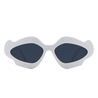 Zyrith - Geometric Wavy Designed Women's Sunglasses - Charming Charlie