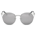 CLAYTON | CA04 - Women Round Petite Cat Eye Sunglasses Circle - Cramilo Eyewear - Stylish Trendy Affordable Sunglasses Clear Glasses Eye Wear Fashion