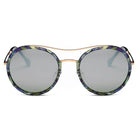 EMPORIA | CA14 - Retro Polarized Lens Circle Round Sunglasses - Cramilo Eyewear - Stylish Trendy Affordable Sunglasses Clear Glasses Eye Wear Fashion