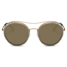 EMPORIA | CA14 - Retro Polarized Lens Circle Round Sunglasses - Cramilo Eyewear - Stylish Trendy Affordable Sunglasses Clear Glasses Eye Wear Fashion