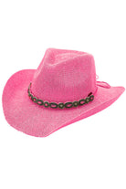 C.C Rhinestone Jewel Charm Trim Cowboy  Hat - Charming Charlie