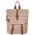 Long Lasting Vintage Leather Backpack Laptop Messenger Bag - Backpacks