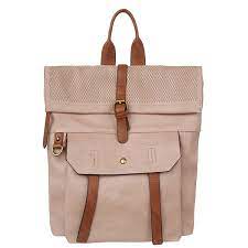 Long Lasting Vintage Leather Backpack Laptop Messenger Bag - Backpacks