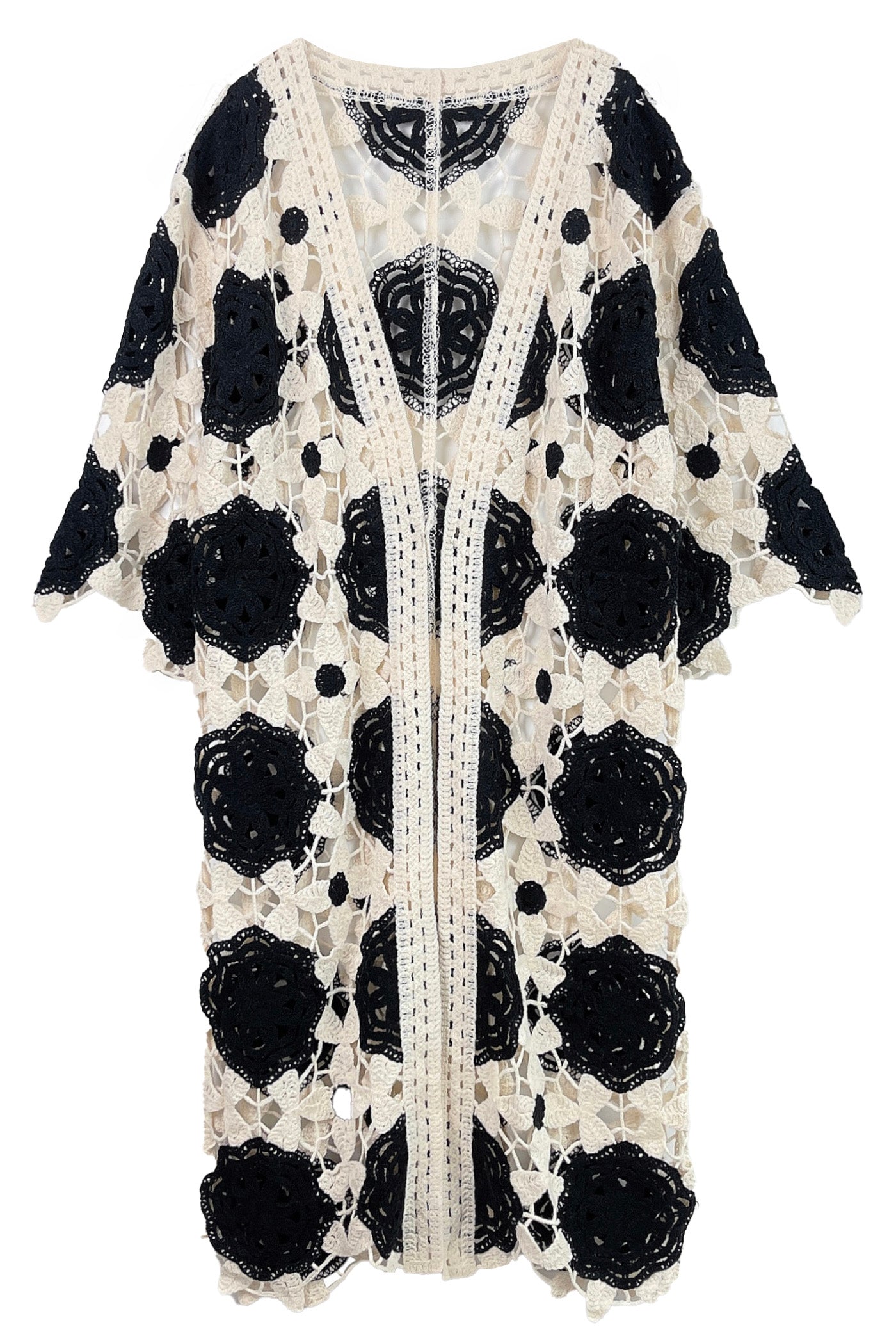 Flower Crochet Cardigan - Charming Charlie