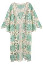 Flower Crochet Cardigan - Charming Charlie
