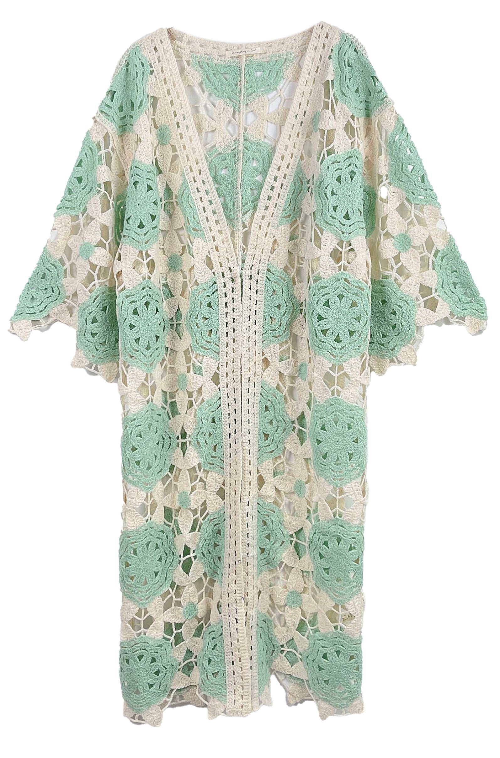 Flower Crochet Cardigan - Charming Charlie