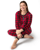 Women's Buffalo Plaid Two-Piece PJ Set In a Bag - Charming Charlie