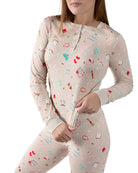 Women's Holiday Getaway Two-Piece PJ Set in a Bag - Charming Charlie