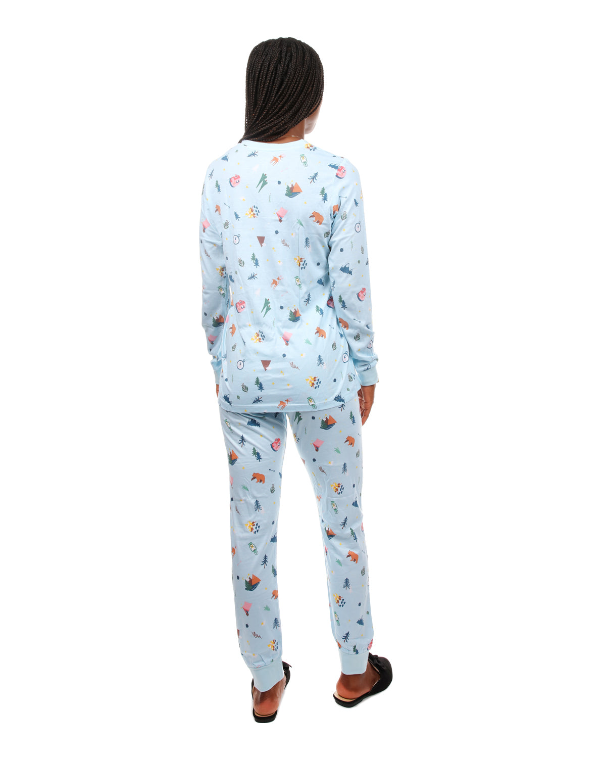 Women's Bear and Campfire Fun Two-Piece PJ Set in a Bag - Charming Charlie