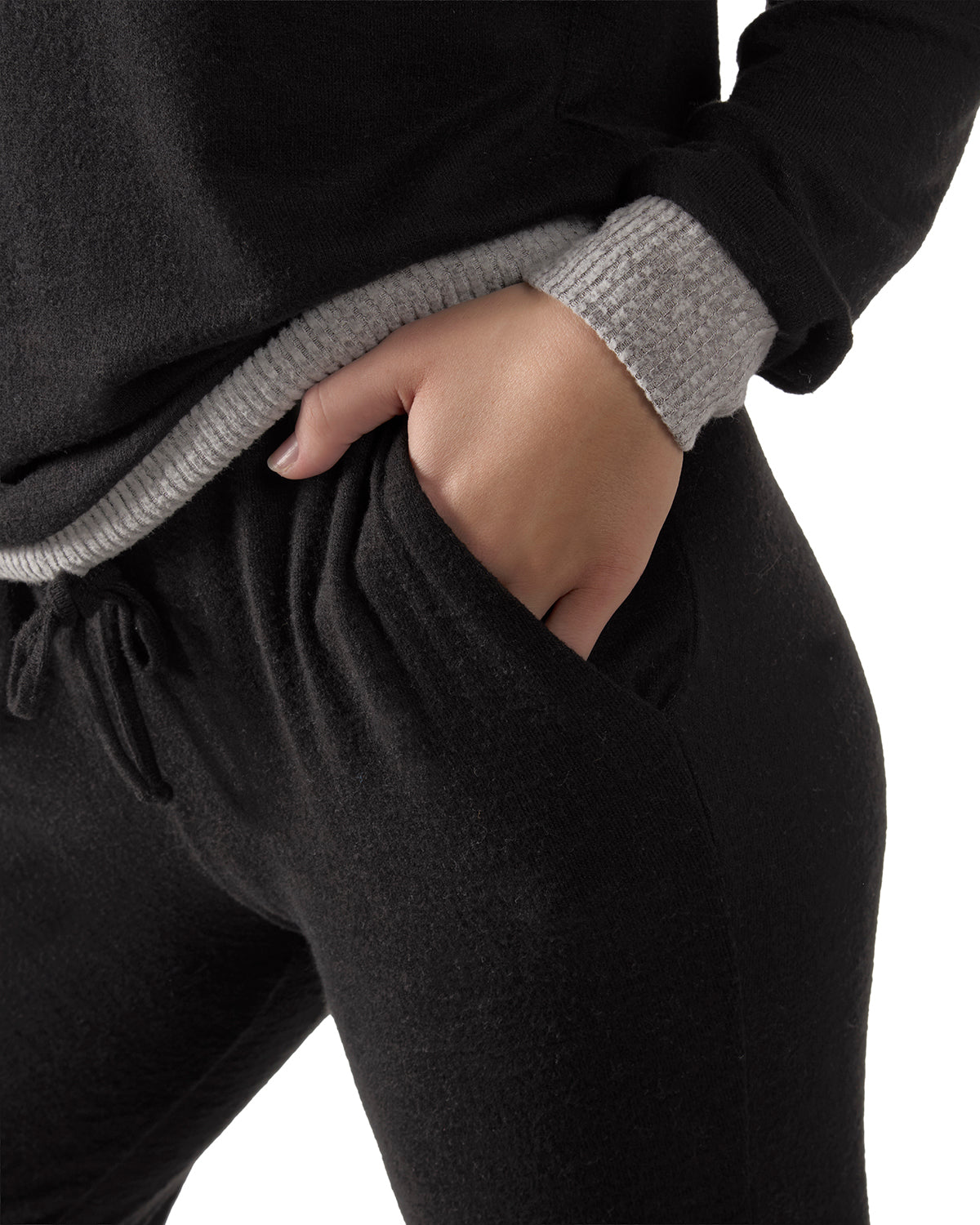 Women's Hacci Matching Pullover Top and Jogger Pants Set - Charming Charlie
