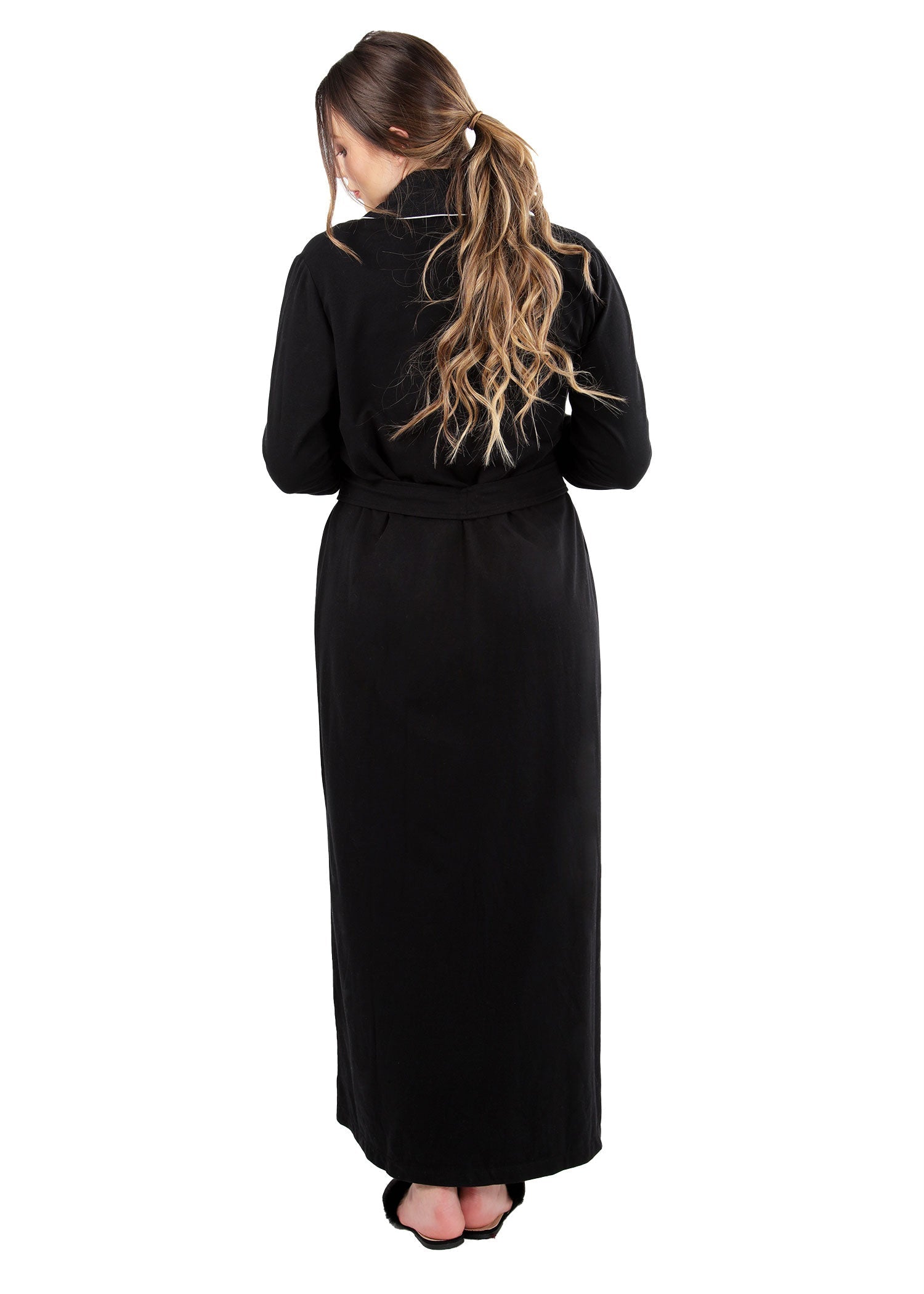 Women's Cotton Blend Heavy Quilted Full-Length Robe - Charming Charlie