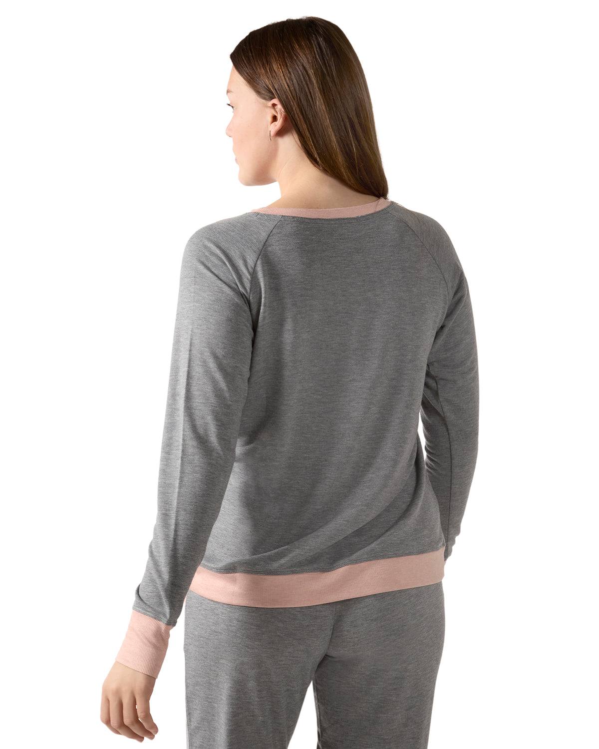 Women's All Day Lounge Lightweight Raglan Pullover - Charming Charlie
