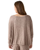 Women's Supersoft Hacci Lounge Pull Over Loose Fit Top - Charming Charlie