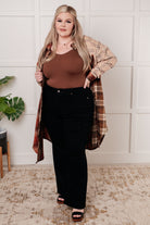 Cabin Fever Flannel Plaid Oversized Shacket - Charming Charlie