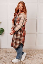 Cabin Fever Flannel Plaid Oversized Shacket - Charming Charlie