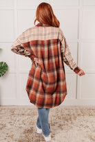 Cabin Fever Flannel Plaid Oversized Shacket - Charming Charlie