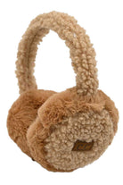 Camel C.C Faux Fur Sherpa Earmuffs. Stay warm and stylish with these. Crafted with quality faux fur and Sherpa on the inside for ultimate comfort, these earmuffs provide superior insulation and protection from the cold. Their classic and timeless design allows them to easily match with any outfit.&nbsp;
