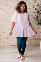 Can't Find the Words V-Neck Blouse - Charming Charlie
