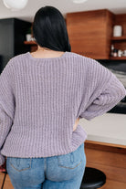 Captured My Interest Chunky V-Neck Sweater - Charming Charlie