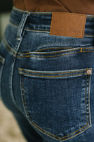 Casey Mid Rise Bootcut with Cell Phone Back Pocket & Slit - Charming Charlie