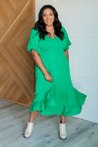 Catch a Cloud and Pin it Down Smocked Bodice Dress - Charming Charlie