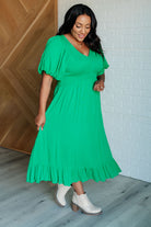 Catch a Cloud and Pin it Down Smocked Bodice Dress - Charming Charlie