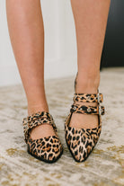 Catwalk Buckle Pointy Toe Flats - Charming Charlie
